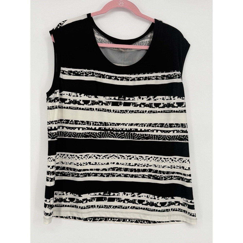 Roz & Ali Women's Sleeveless Top XL NWT